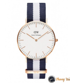 Đồng hồ Daniel Wellington dây sọc – Mẫu đồng hồ thanh lịch, Sale giá sốc